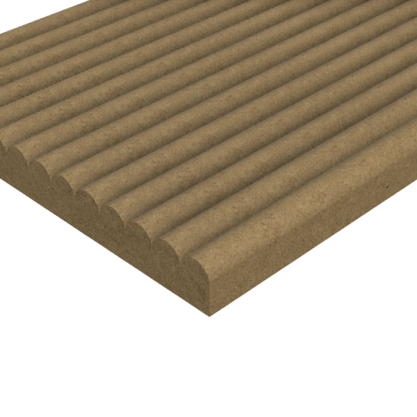 Small Ribbed Panel